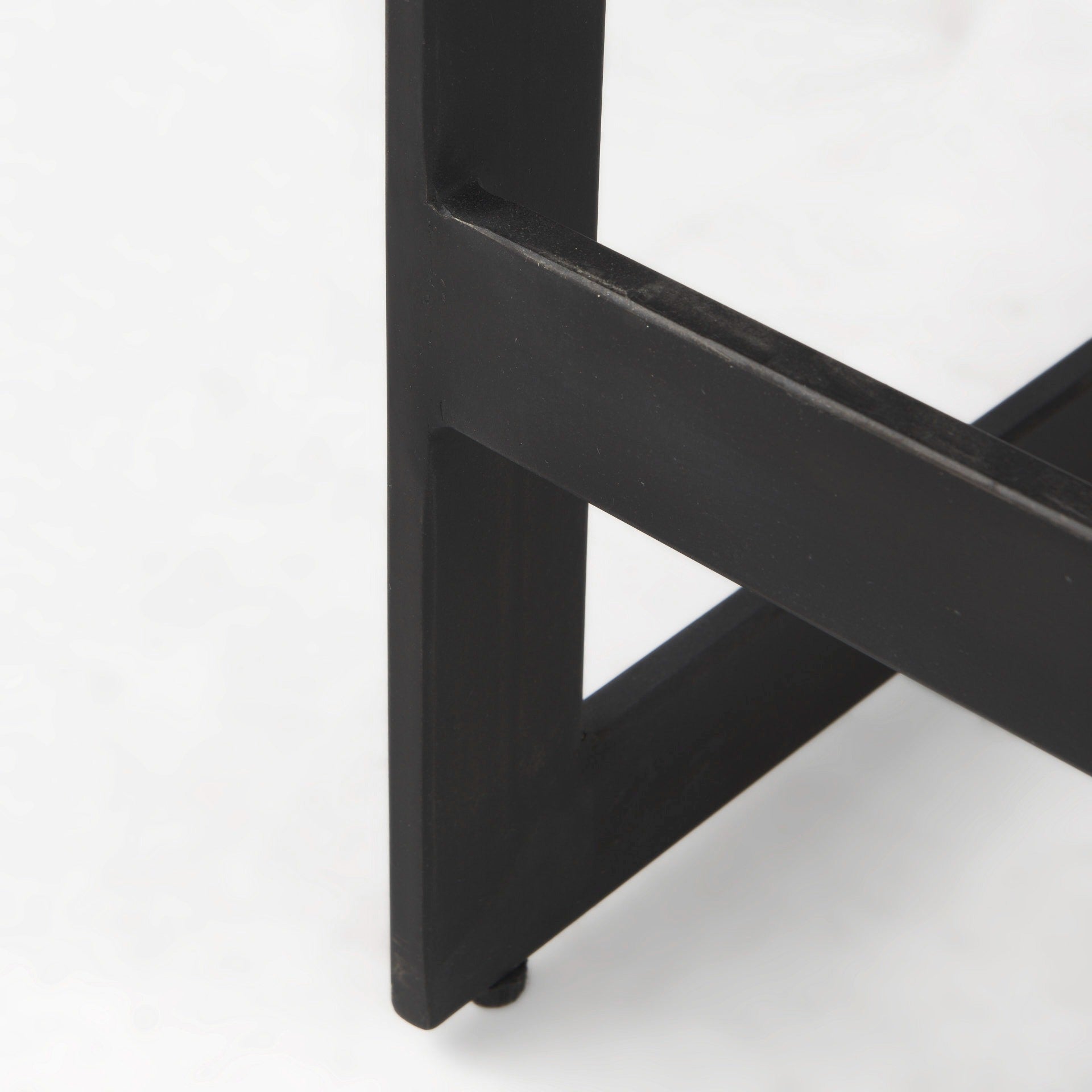 Kiran Wood Counter Stool - 2 Colors - Dekor Butik