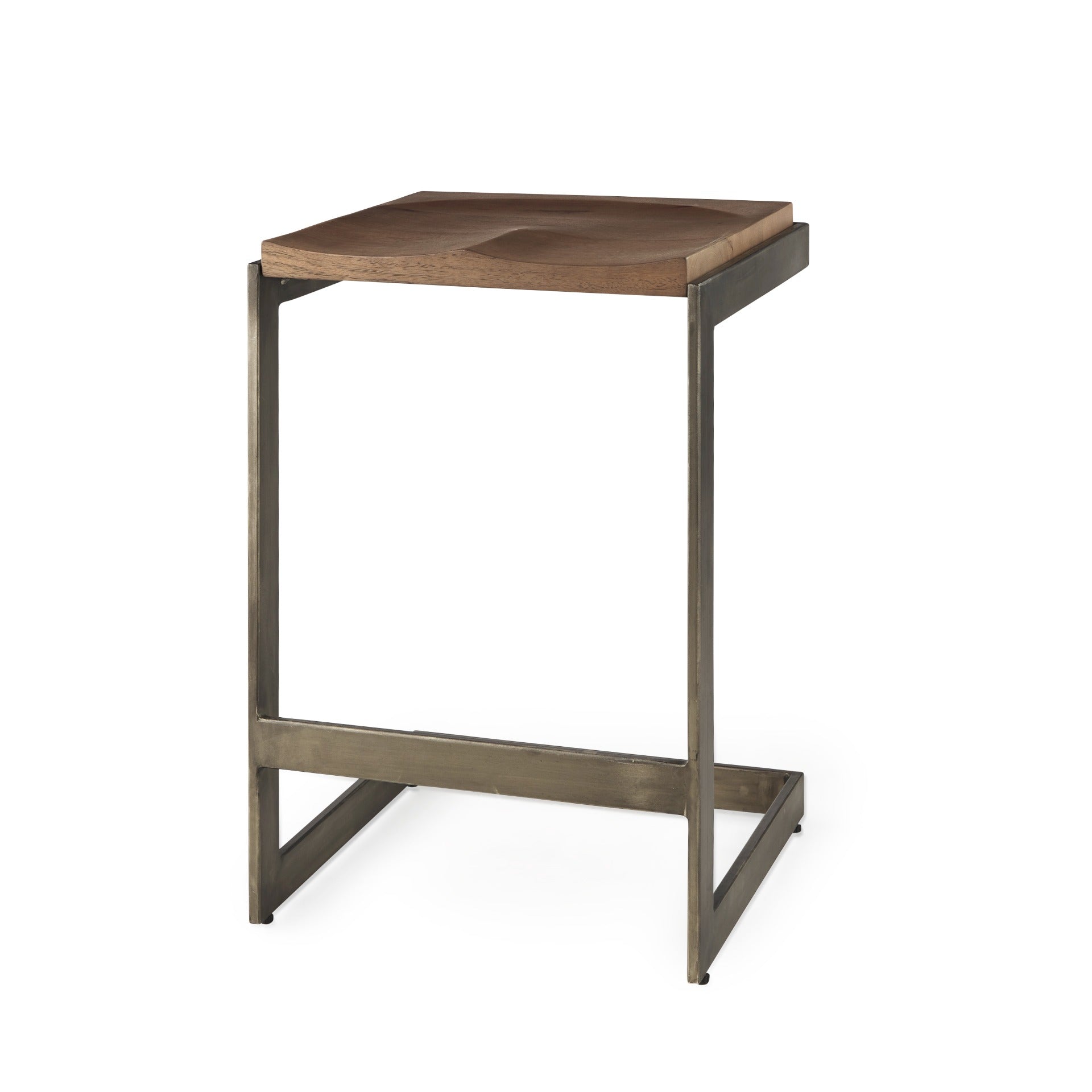 Kiran Wood Counter Stool - 2 Colors - Dekor Butik
