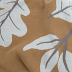 Throw BlanketsKnit Leaf Design Throw Blanket - Dekor Butik