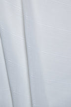 CurtainsKozani Jacquard Plaid Sheer Grommet Curtain - Dekor Butik