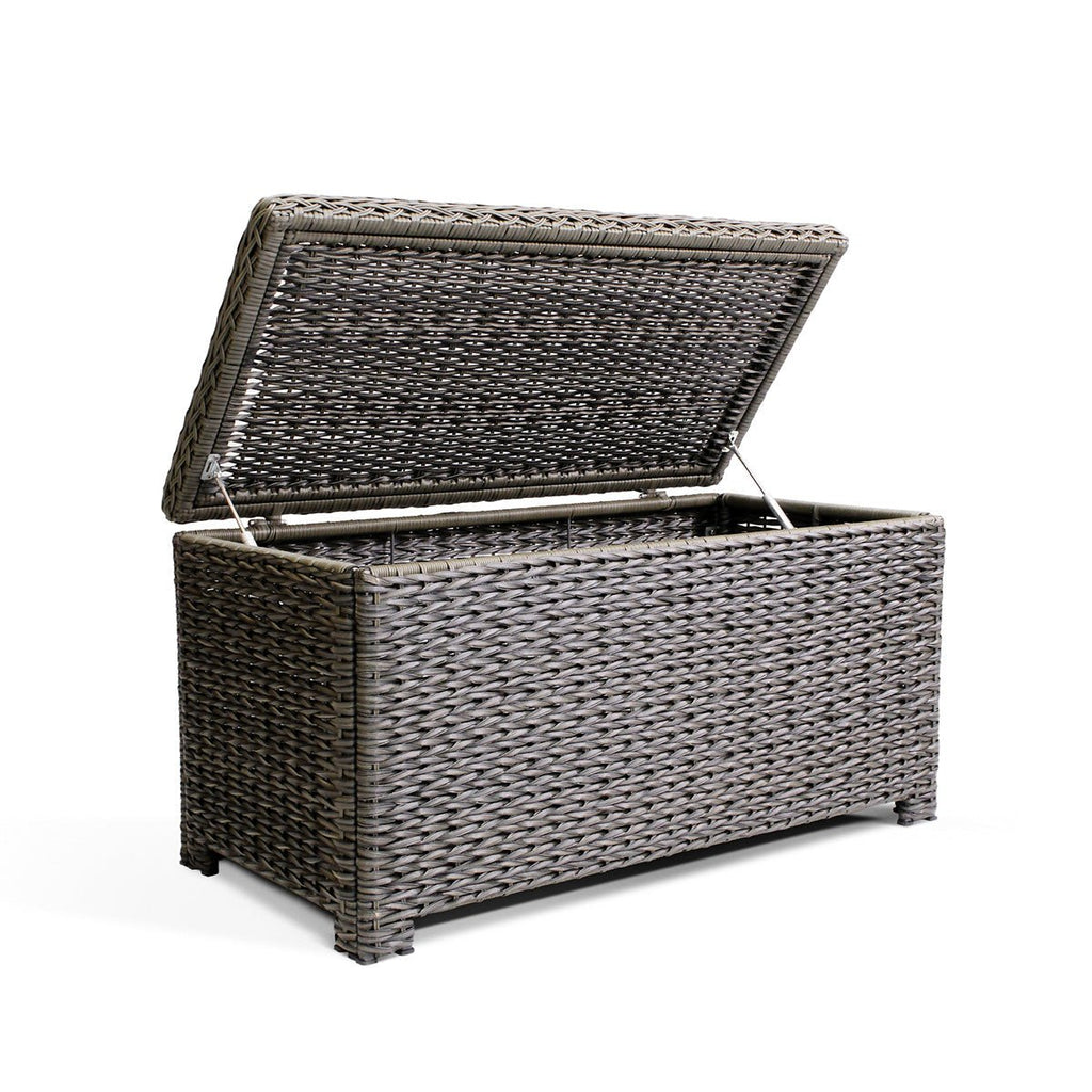 Coffee TableLaguna Point Wicker Outdoor Storage Chest Coffee Table - Dekor Butik