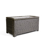 Coffee TableLaguna Point Wicker Outdoor Storage Chest Coffee Table - Dekor Butik
