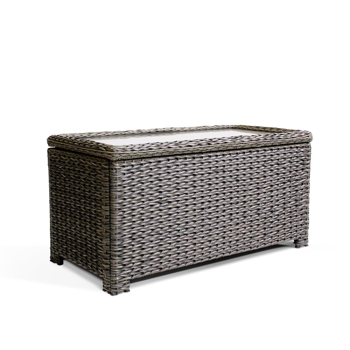 Coffee TableLaguna Point Wicker Outdoor Storage Chest Coffee Table - Dekor Butik