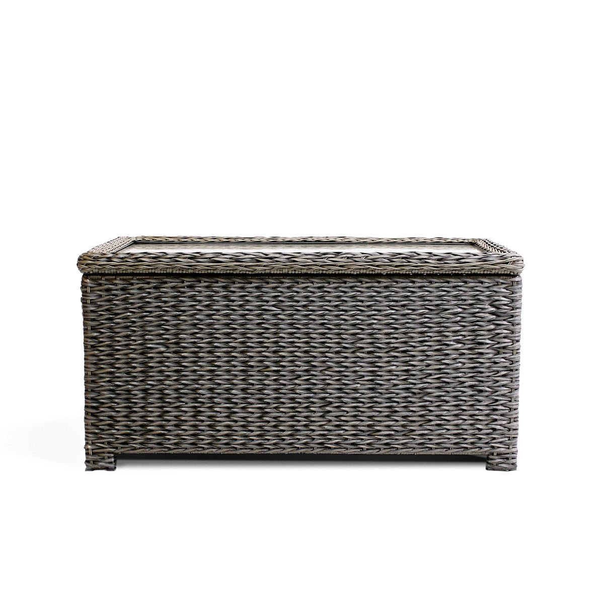 Coffee TableLaguna Point Wicker Outdoor Storage Chest Coffee Table - Dekor Butik