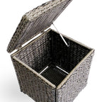 End TableLaguna Point Wicker Outdoor Storage Chest End Table - Dekor Butik