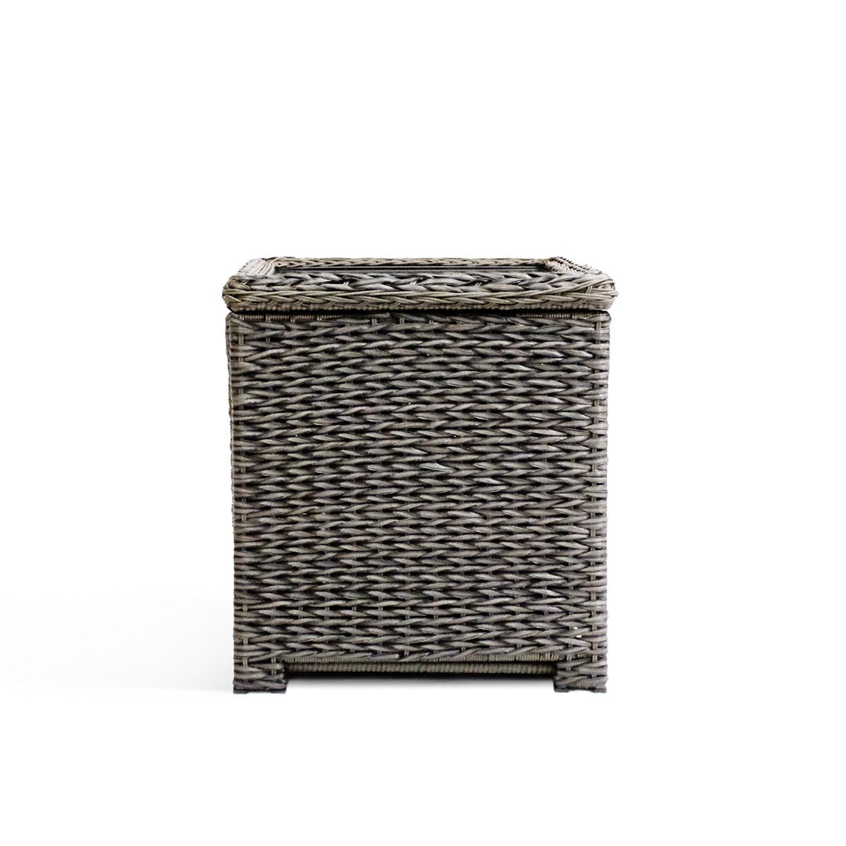 End TableLaguna Point Wicker Outdoor Storage Chest End Table - Dekor Butik