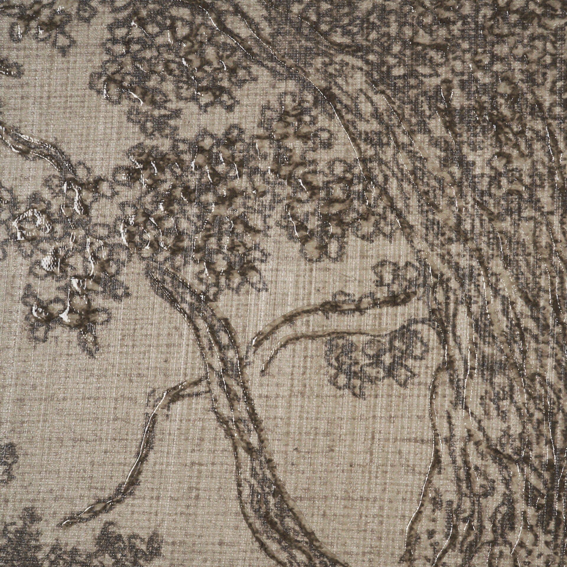 Landscape with an Oak Tree by Hercules Segers a Hand Embellished Framed Decograph Art Print - Dekor Butik