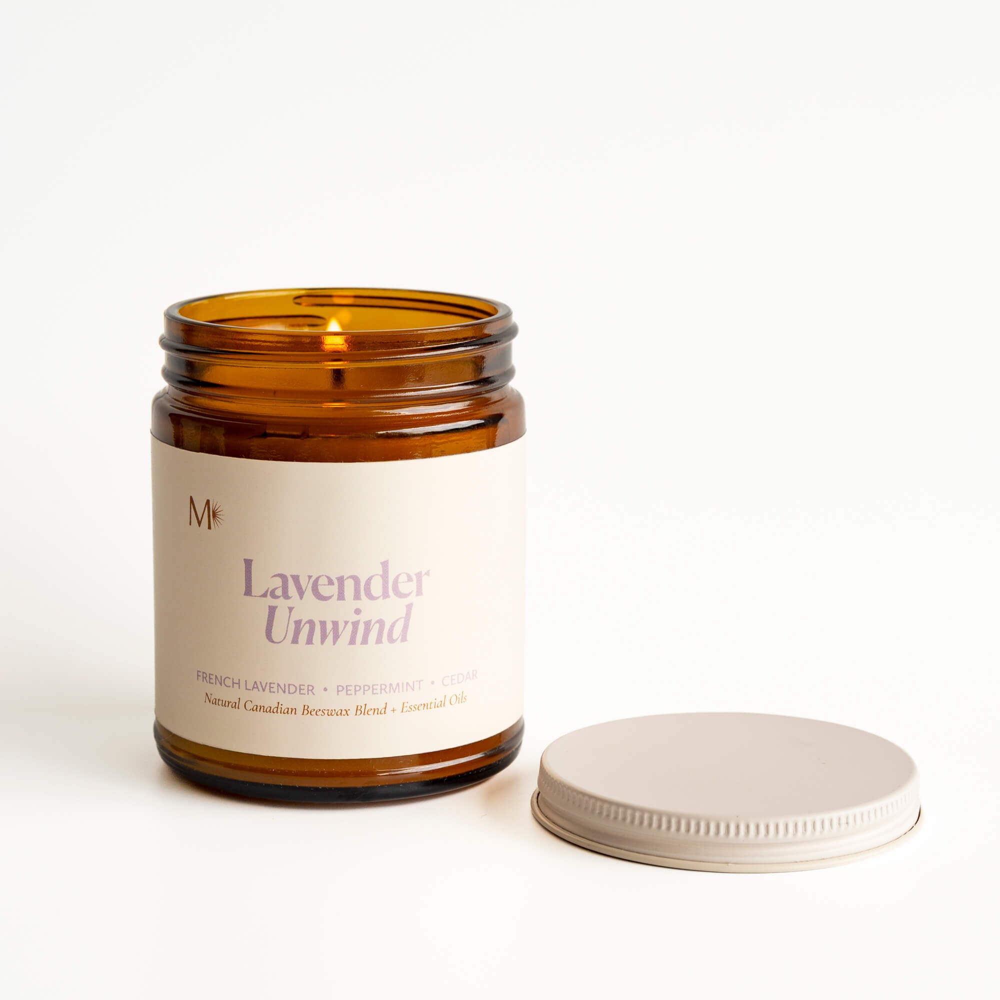 CandlesLavender Unwind Candle - Dekor Butik