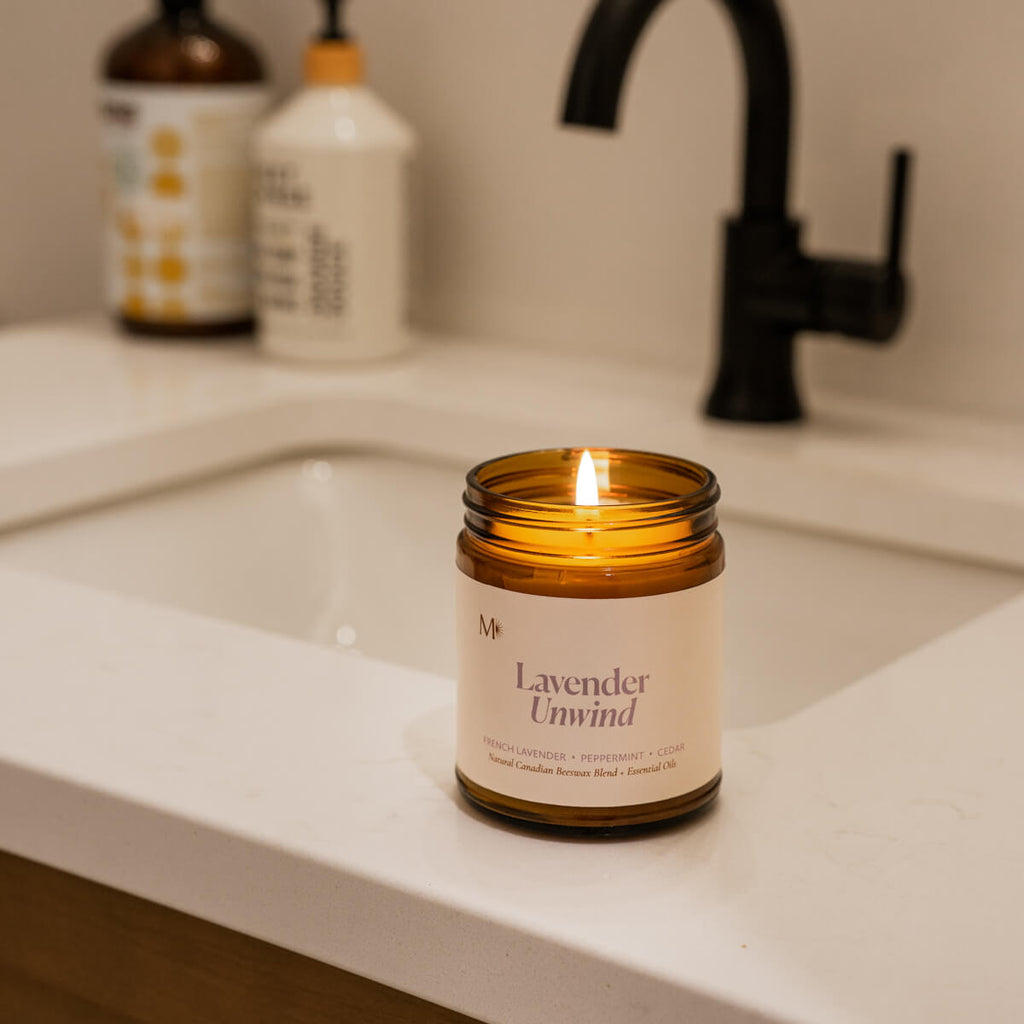 CandlesLavender Unwind Candle - Dekor Butik