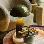 ChandelierLeoma Metal LED Table Lamp - Olive - Dekor Butik