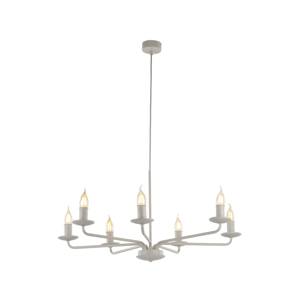 LIMAL Vintage Candle Chandelier Pendant Light for Dining Room, Living Room & Entryway - Dekor Butik