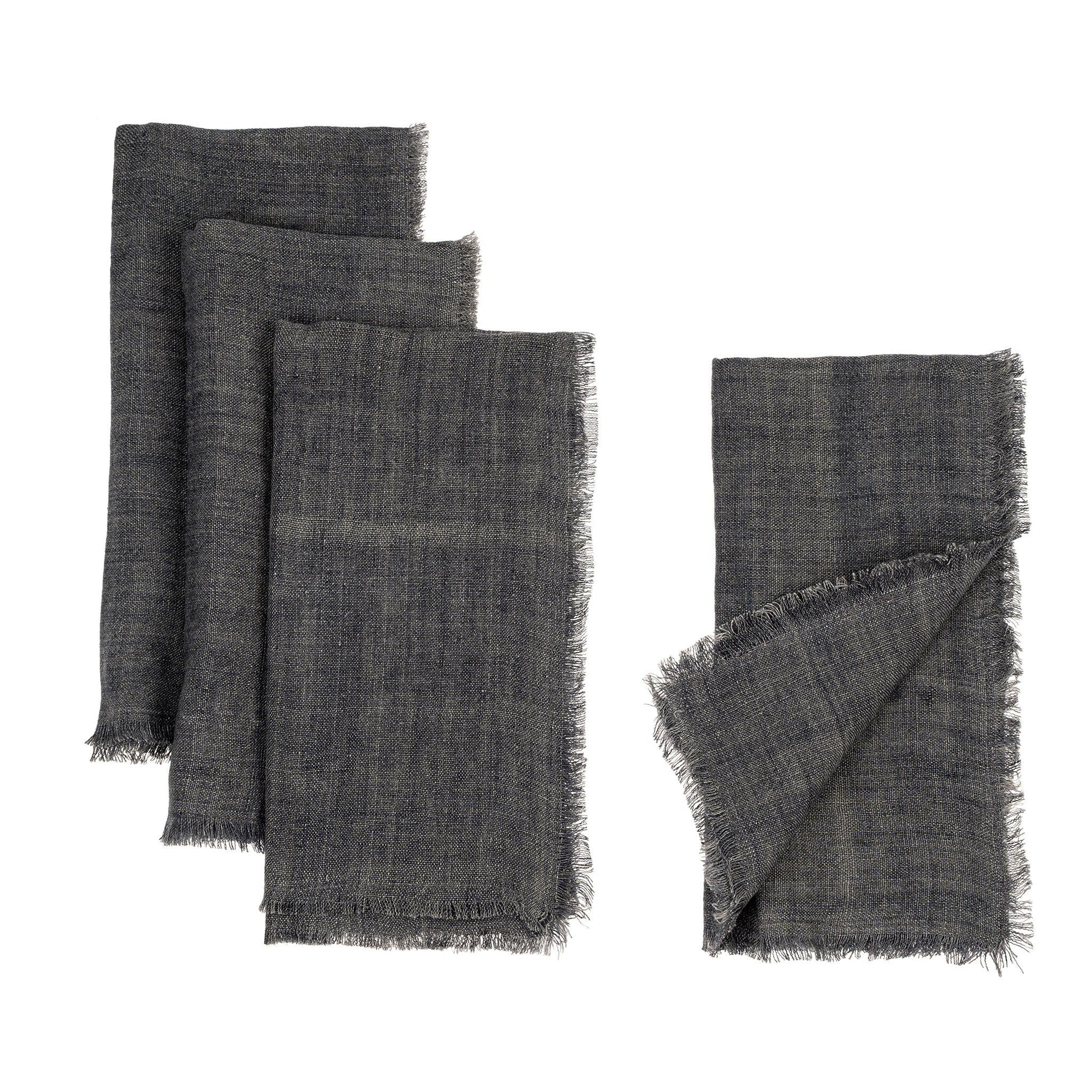 KitchenLina Linen Napkins Set of 4 - 4 Colours - Dekor Butik