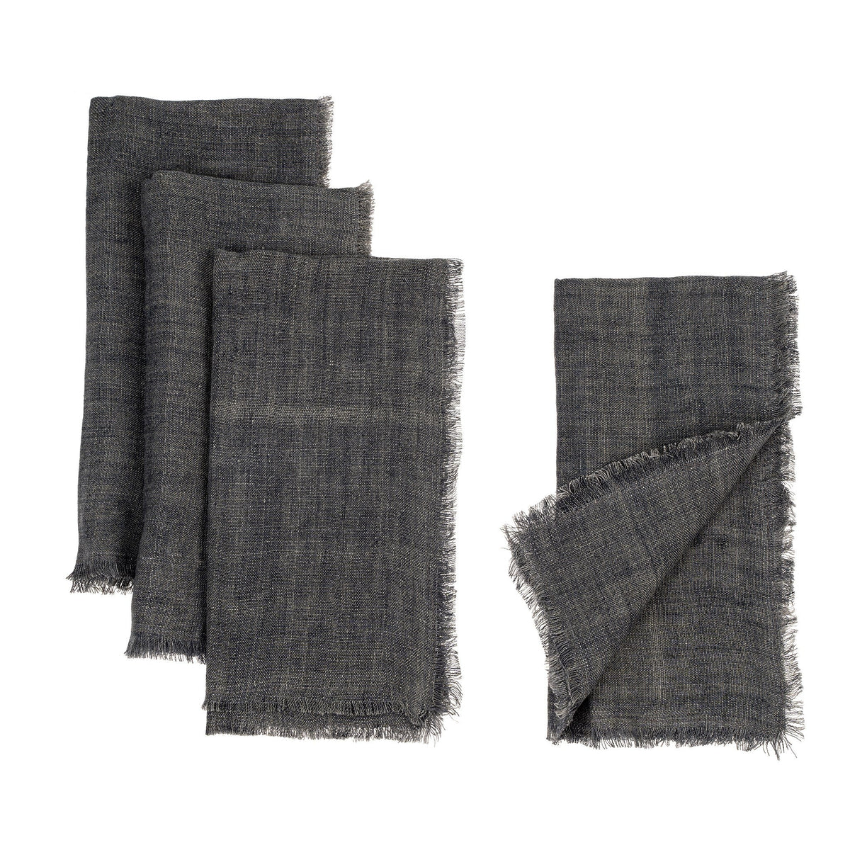 KitchenLina Linen Napkins Set of 4 - 4 Colours - Dekor Butik