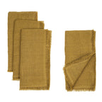 KitchenLina Linen Napkins Set of 4 - 4 Colours - Dekor Butik