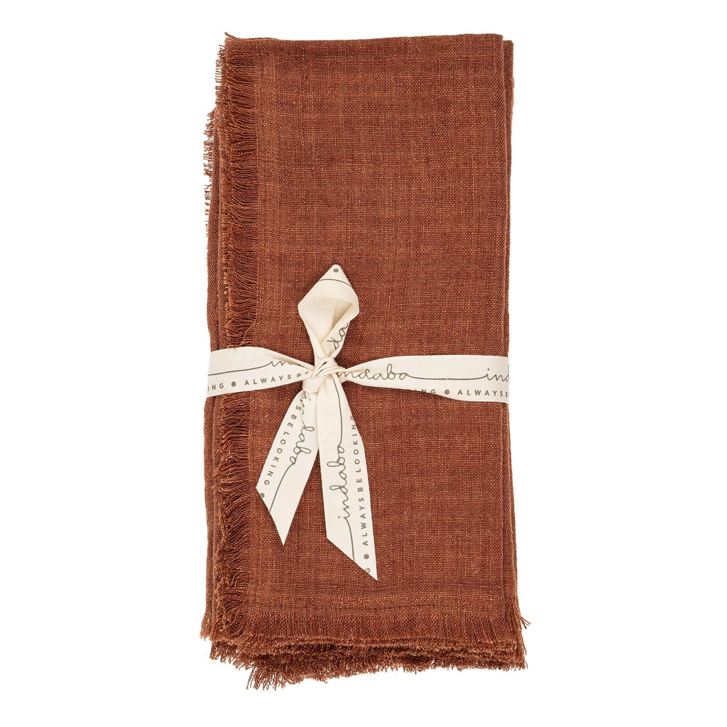 KitchenLina Linen Napkins Set of 4 - 4 Colours - Dekor Butik