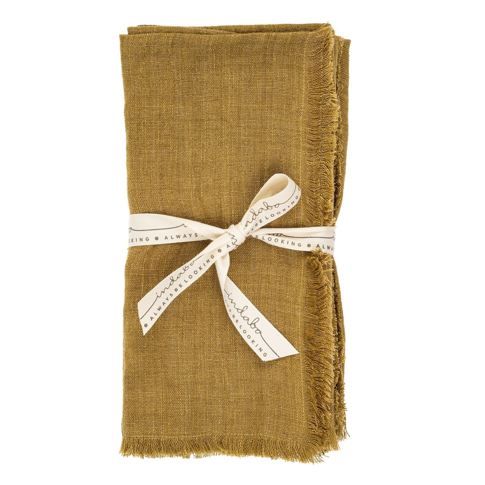 KitchenLina Linen Napkins Set of 4 - 4 Colours - Dekor Butik