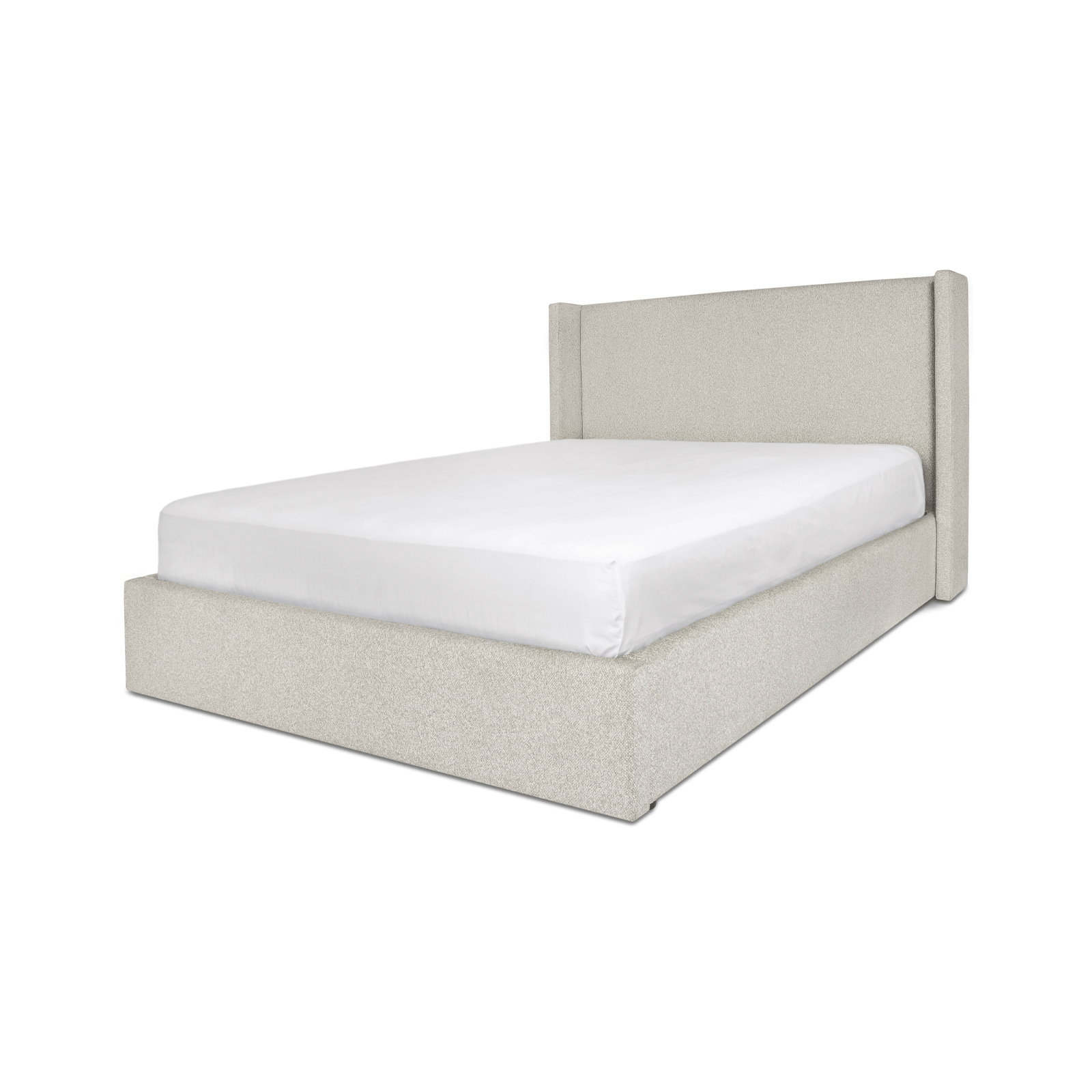 baseLourdes King Drawer Storage Bed - Dune - Dekor Butik
