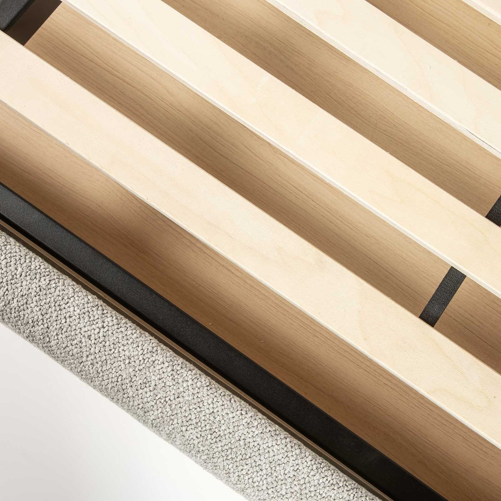 baseLourdes King Drawer Storage Bed - Dune - Dekor Butik