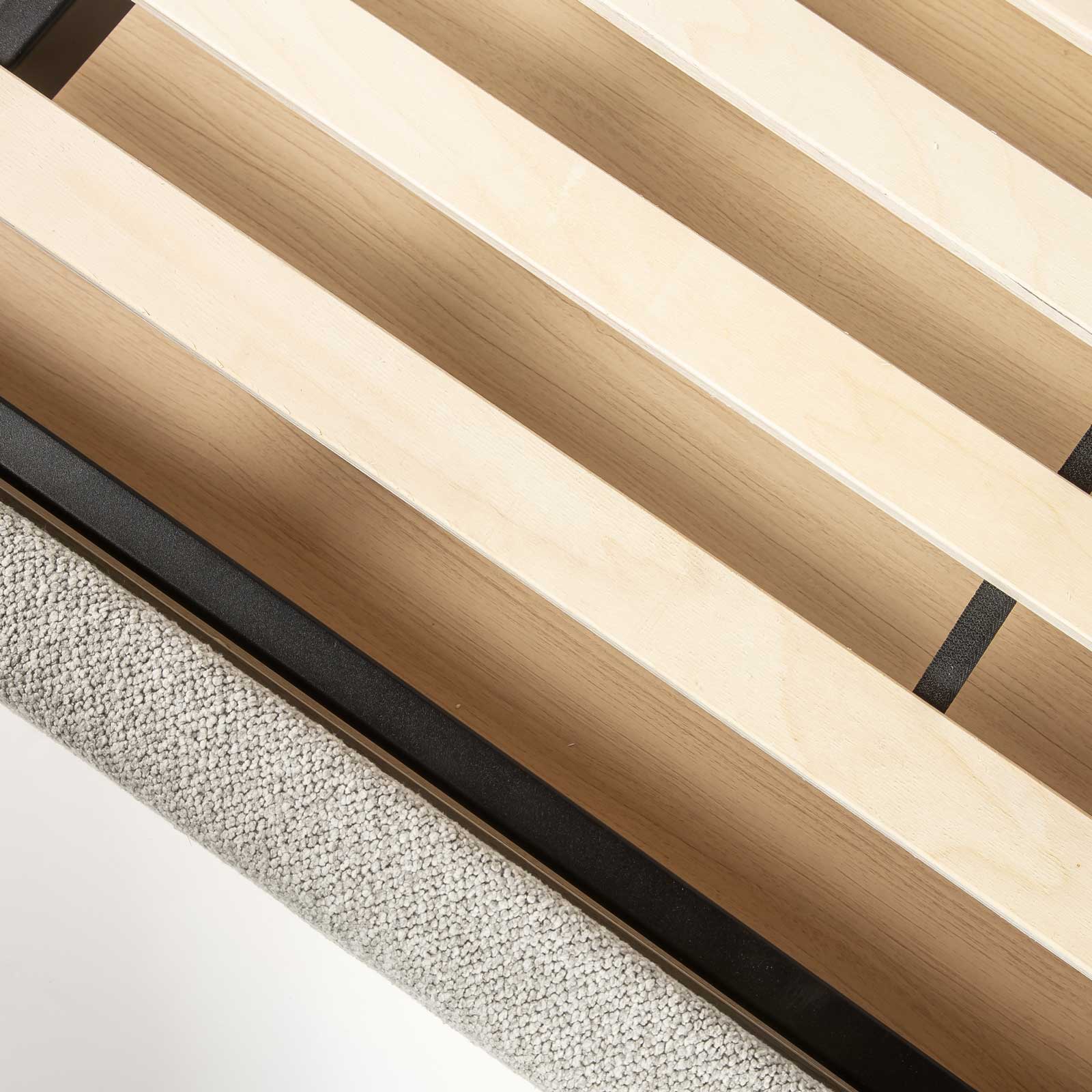 baseLourdes King Drawer Storage Bed - Dune - Dekor Butik