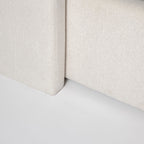 baseLourdes Queen Storage Drawer Bed - Cream - Dekor Butik
