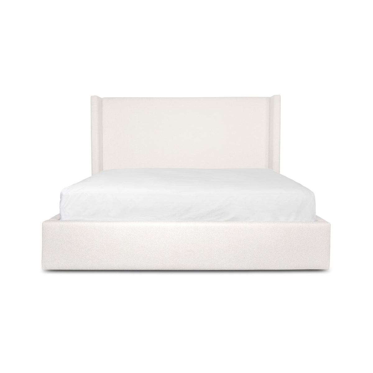 baseLourdes Queen Storage Drawer Bed - Cream - Dekor Butik