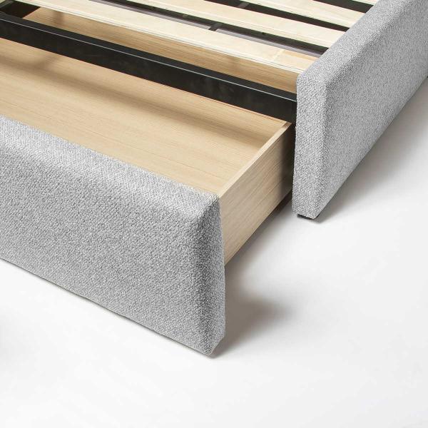 baseLourdes Queen Storage Drawer Bed - Dune - Dekor Butik