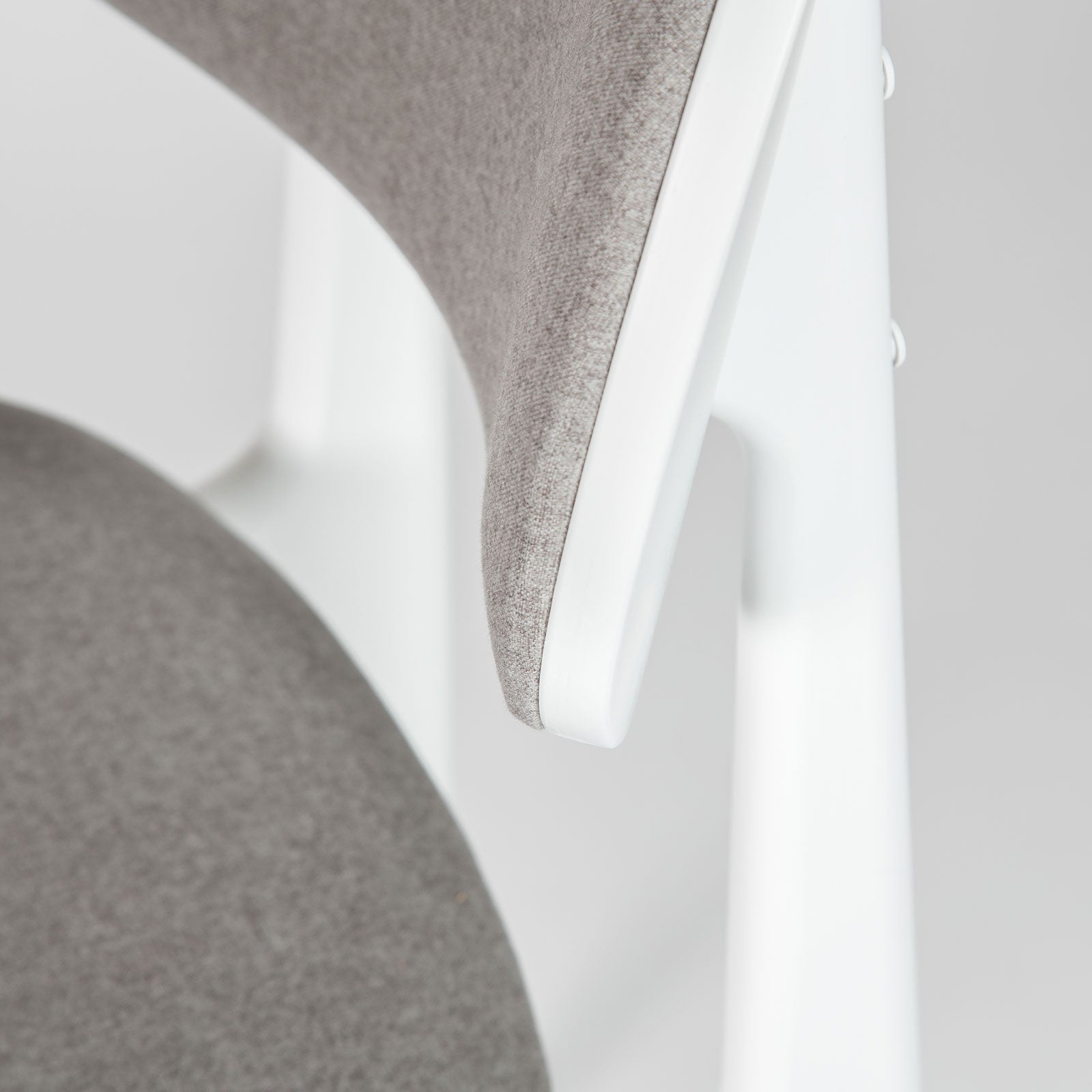 baseLuka Dining Chair - White - Dekor Butik