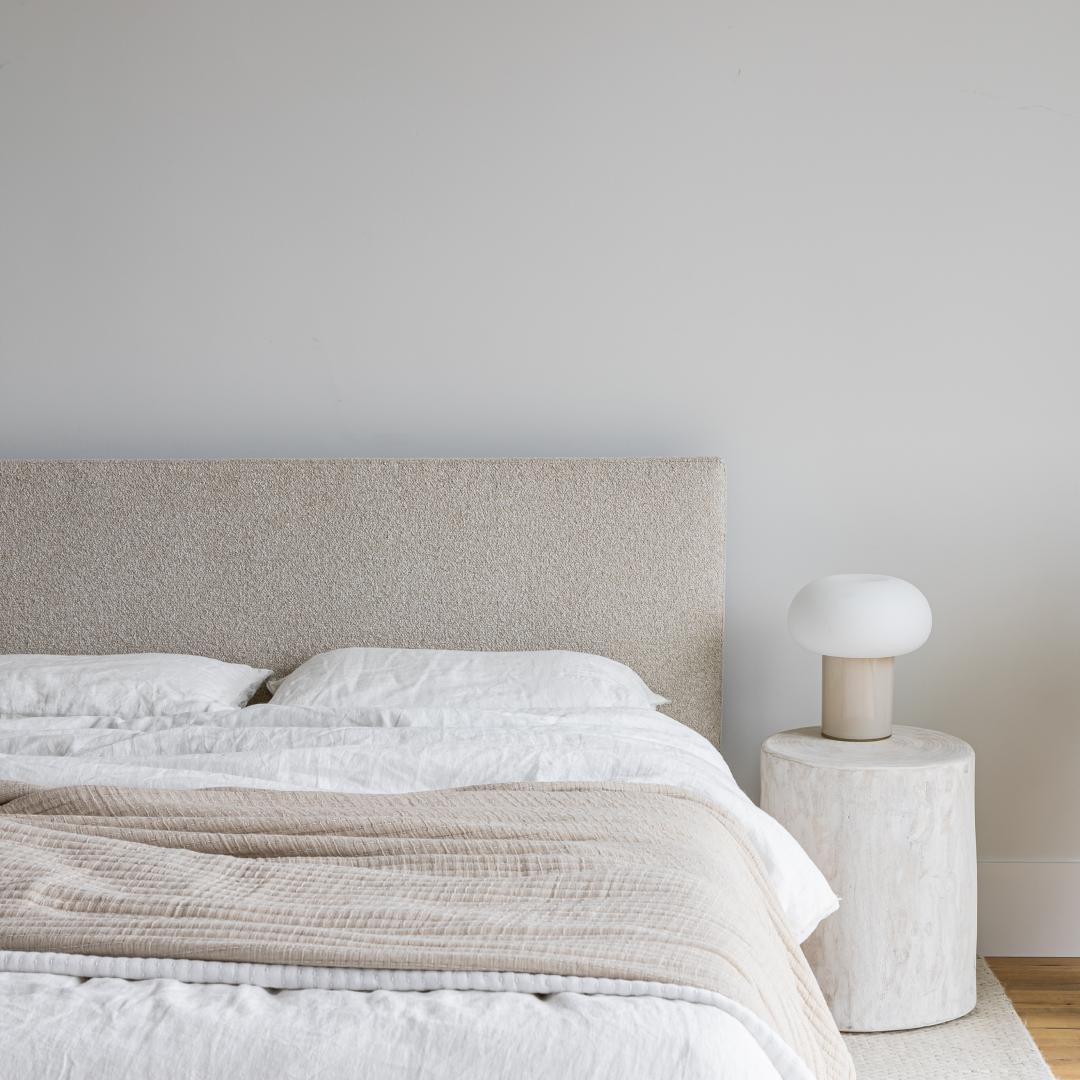 baseLuna Tool - free King Bed - Buff - Dekor Butik