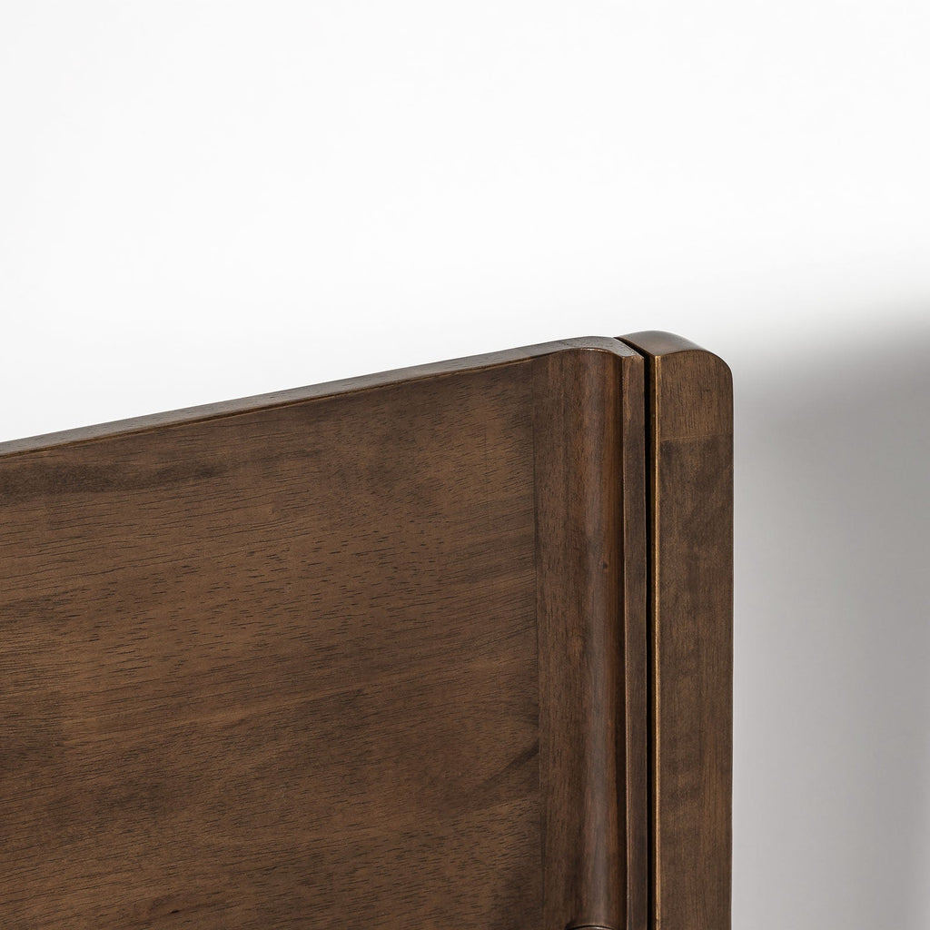 baseLuna Wood Tool - Free Double Bed - Coffee - Dekor Butik