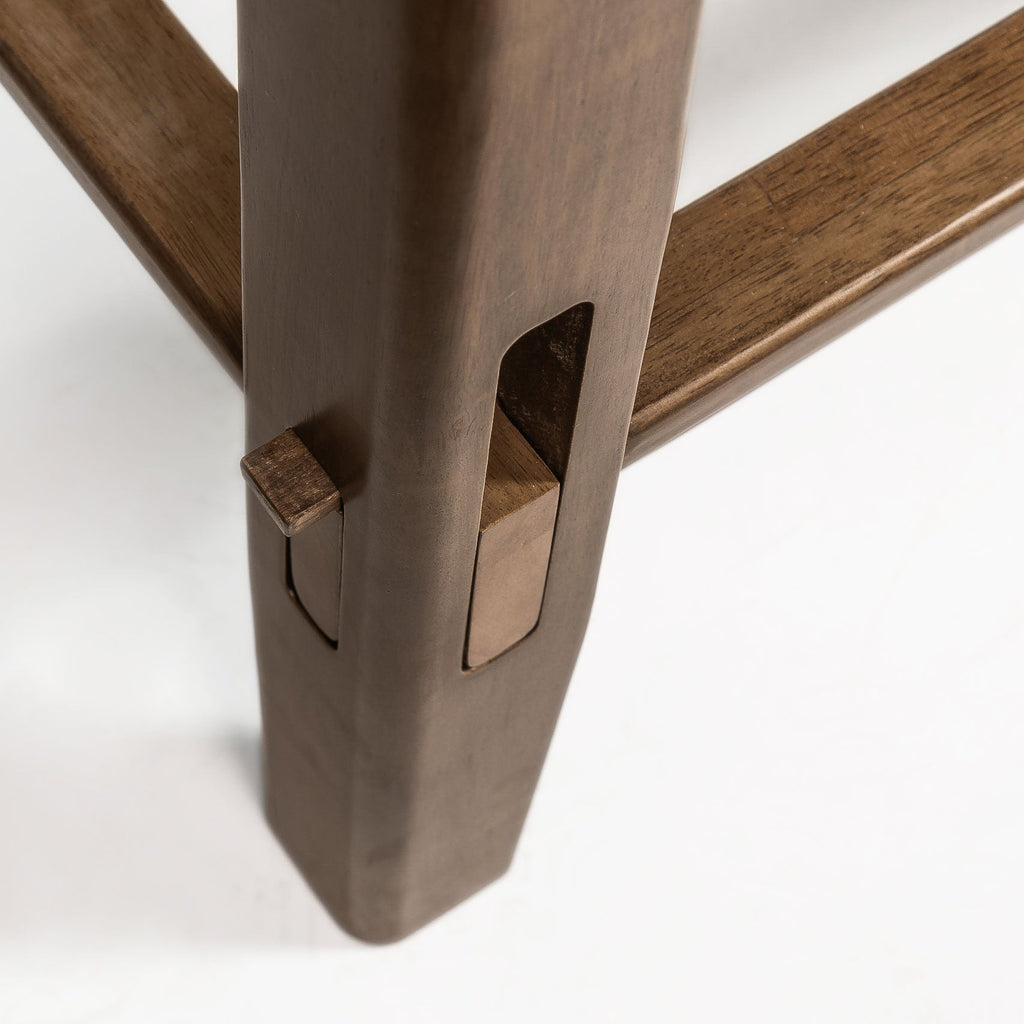 baseLuna Wood Tool - Free Double Bed - Coffee - Dekor Butik