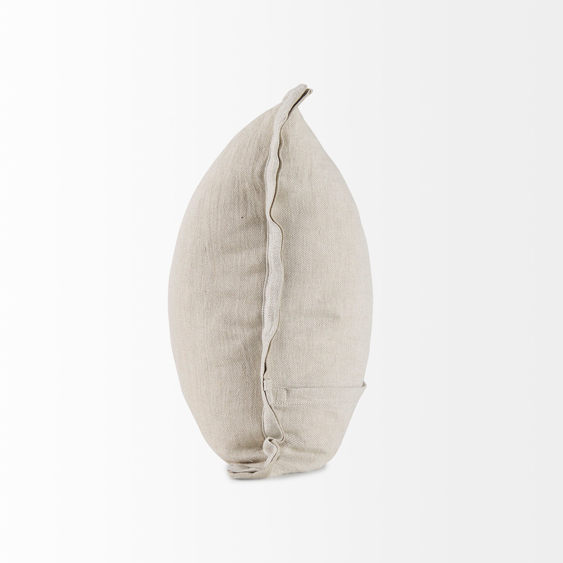 Cushions & ThrowsMae Linen Flanged Toss Cushion Cover - Dekor Butik