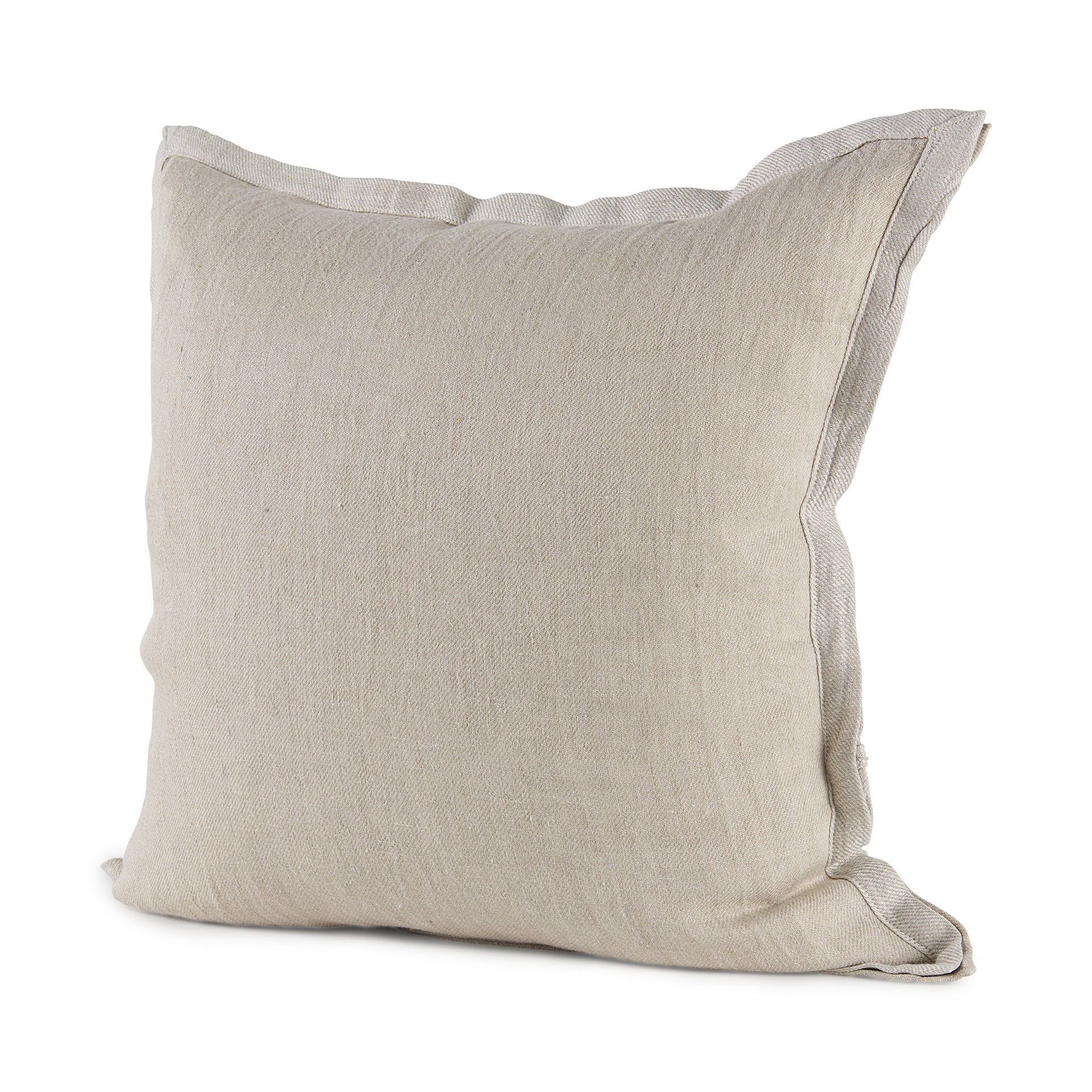 Cushions & ThrowsMae Linen Flanged Toss Cushion Cover - Dekor Butik