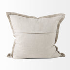 Cushions & ThrowsMae Linen Flanged Toss Cushion Cover - Dekor Butik