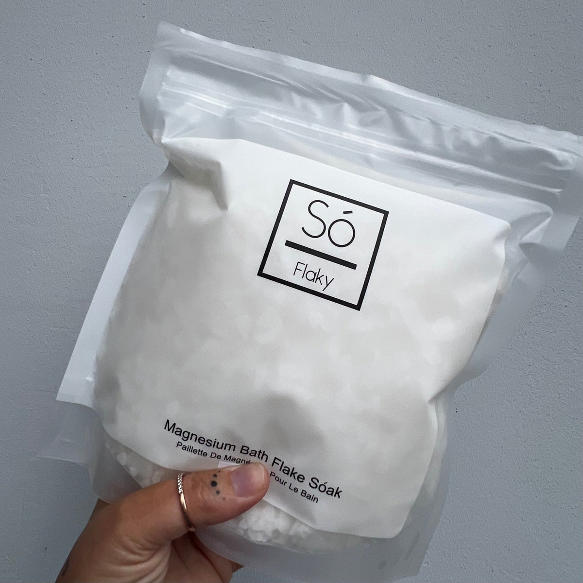Saltsmagnesium - flaky - Dekor Butik
