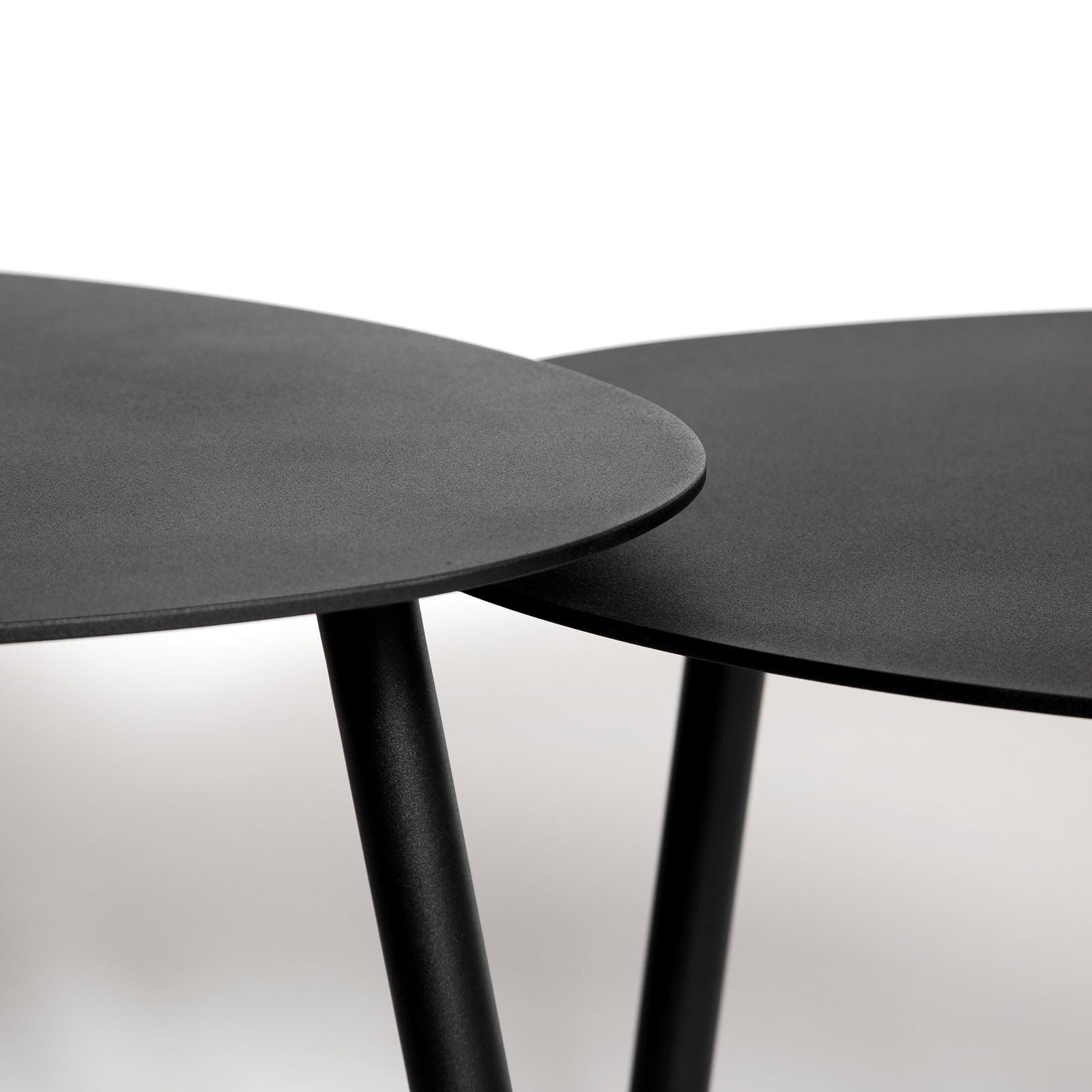 baseMalibu Coffee Table Set of 2 - Black - Dekor Butik