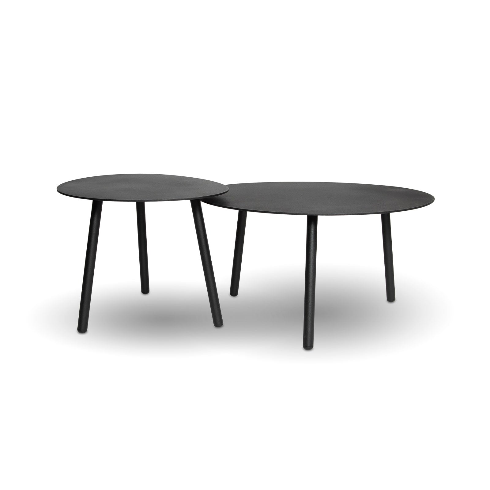 baseMalibu Coffee Table Set of 2 - Black - Dekor Butik