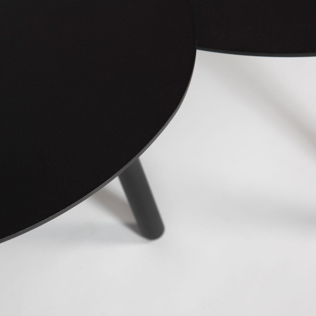 baseMalibu Coffee Table Set of 2 - Black - Dekor Butik