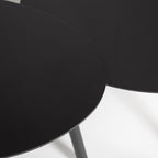 baseMalibu Coffee Table Set of 2 - Black - Dekor Butik