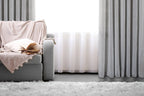 CurtainsMarbella Textured Linen Look Sheer Grommet Curtain 108" x 95" - Dekor Butik