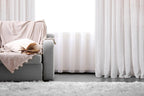 CurtainsMarbella Textured Linen Look Sheer Grommet Curtain 108" x 95" - Dekor Butik