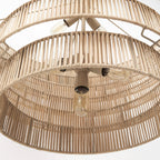 Marimba Natural can 6 Tier Chandelier - Dekor Butik