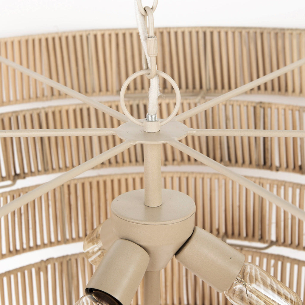 Marimba Natural can 6 Tier Chandelier - Dekor Butik