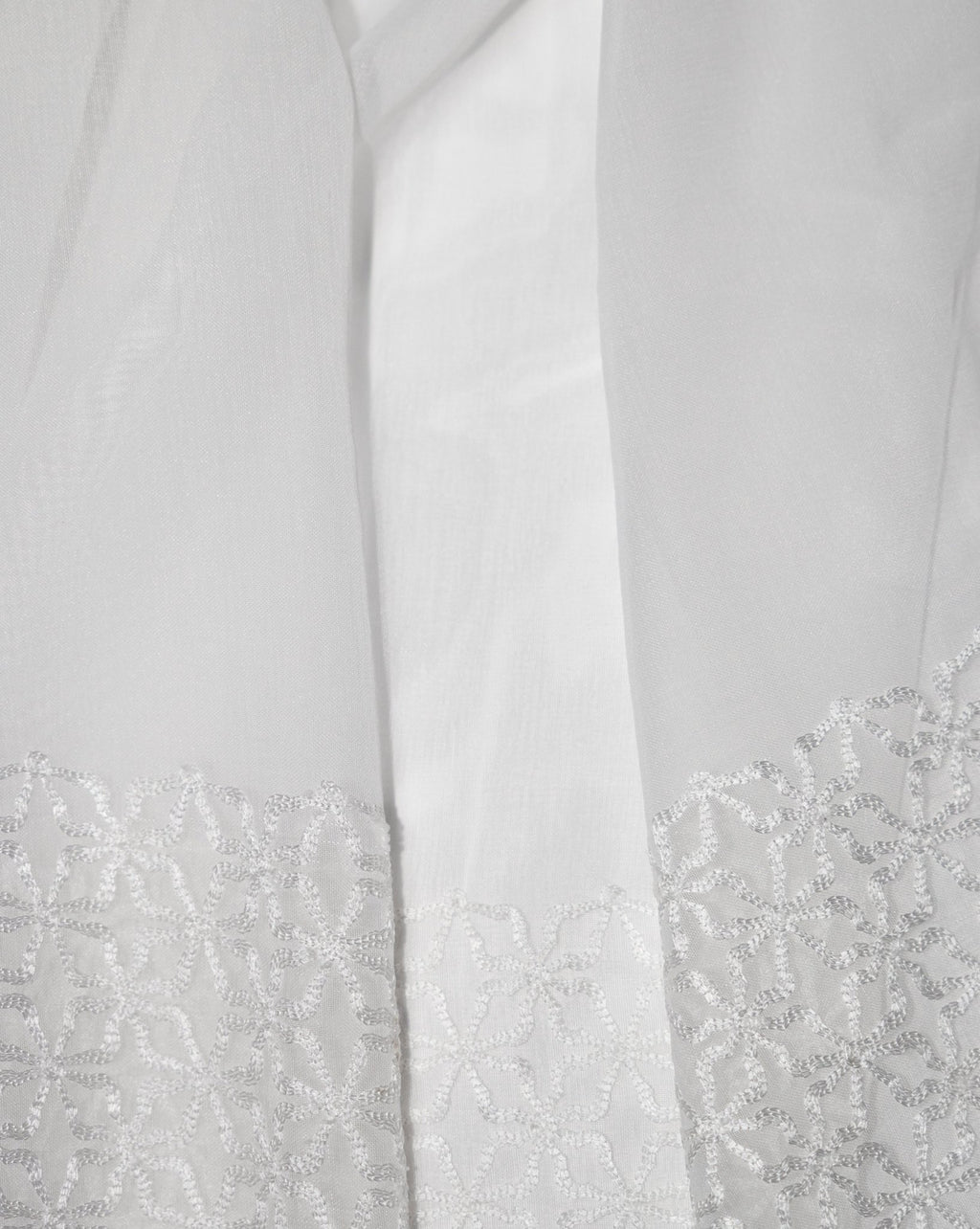 CurtainsMassa Classic Embroidered Sheer Grommet Curtain 80"x 95" - Dekor Butik
