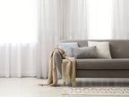 CurtainsMassa Classic Embroidered Sheer Grommet Curtain 80"x 95" - Dekor Butik