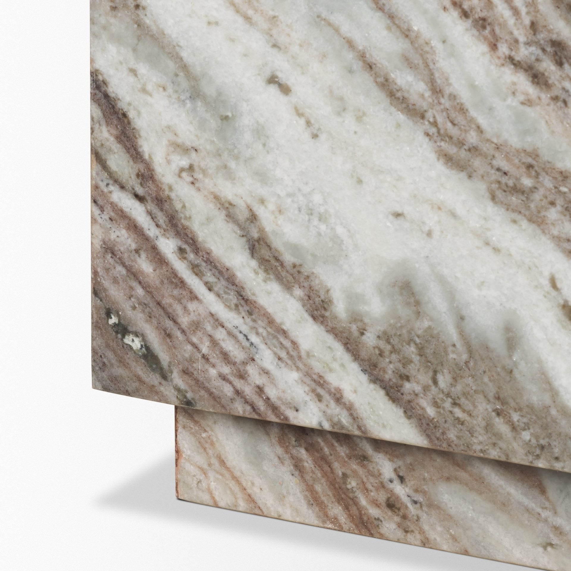 Matteo Solid Pink Marble Rectangular Coffee Table - Dekor Butik