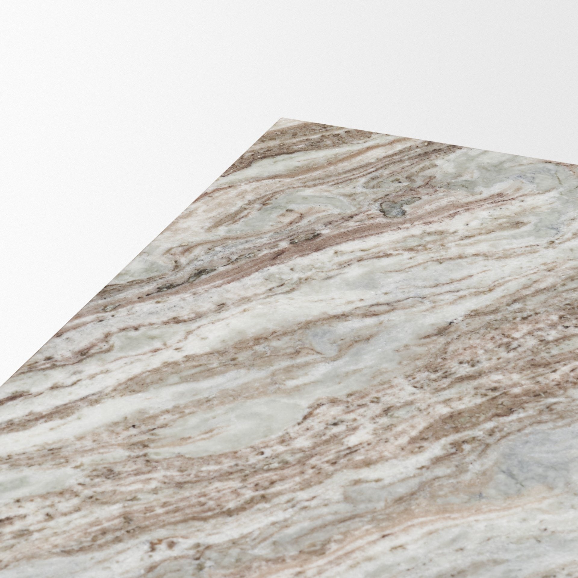 Matteo Solid Pink Marble Rectangular Coffee Table - Dekor Butik