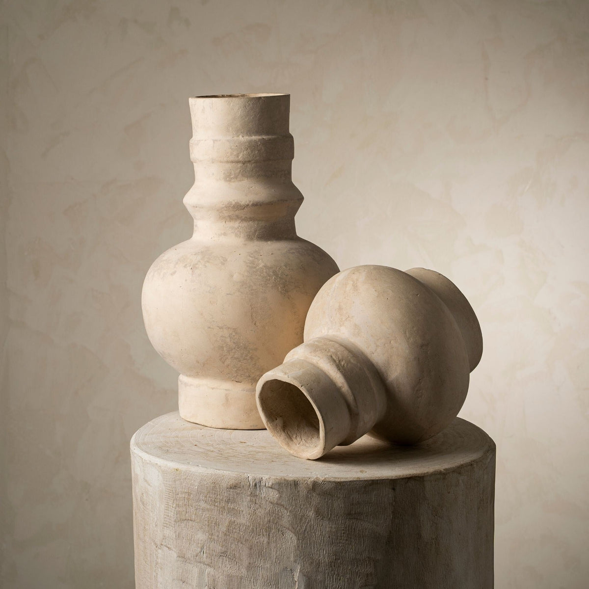 DecorMerida Paper Maché Vase - 2 Sizes - Dekor Butik
