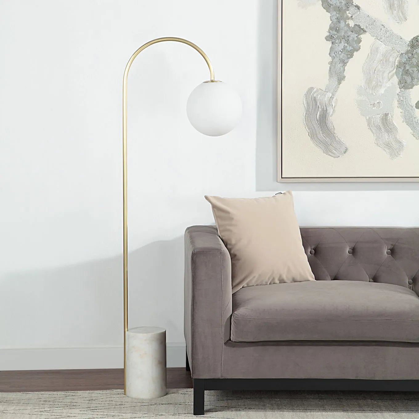 ChandelierMerlot Floor Lamp - Dekor Butik