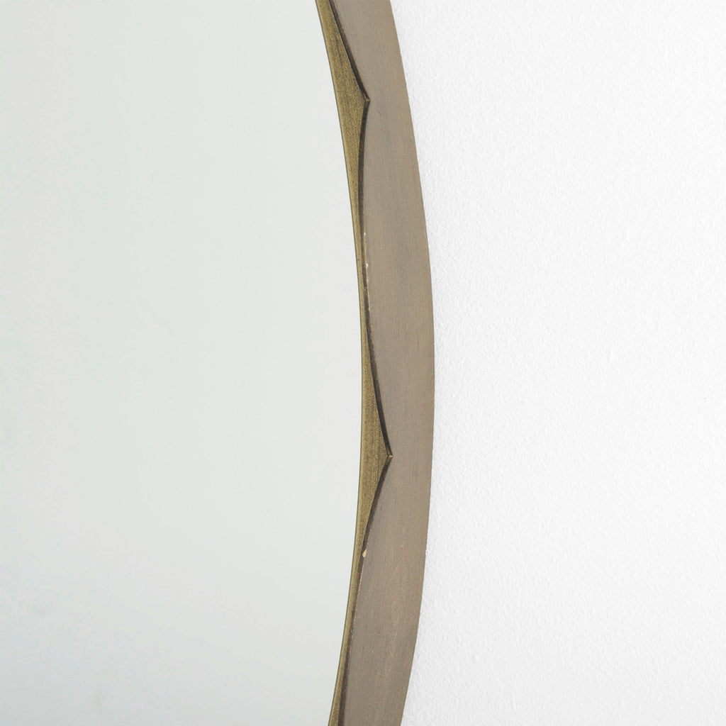 DecorMetal Scalloped Mirror - Dekor Butik