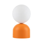 MIKI Modern Glass Globe Table Lamp for Bedroom, Living Room & Nightstand - Dekor Butik
